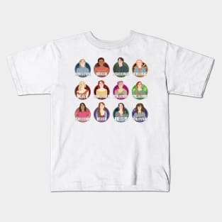 Y2K All Characters - season 2 order Kids T-Shirt